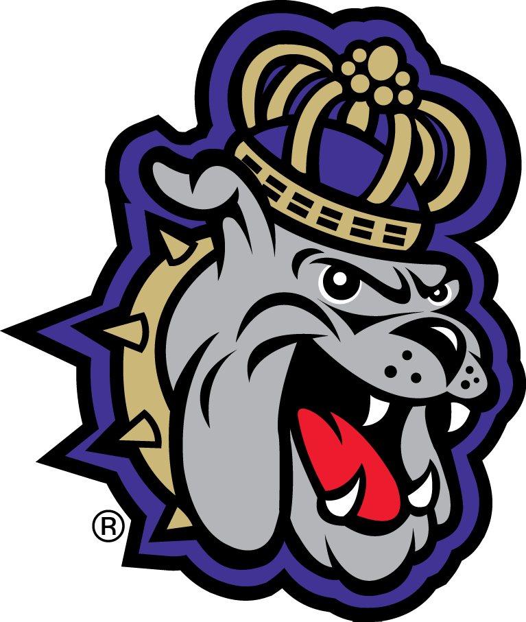 James Madison Dukes 2013-2016 Alternate Logo v2 diy DTF decal sticker